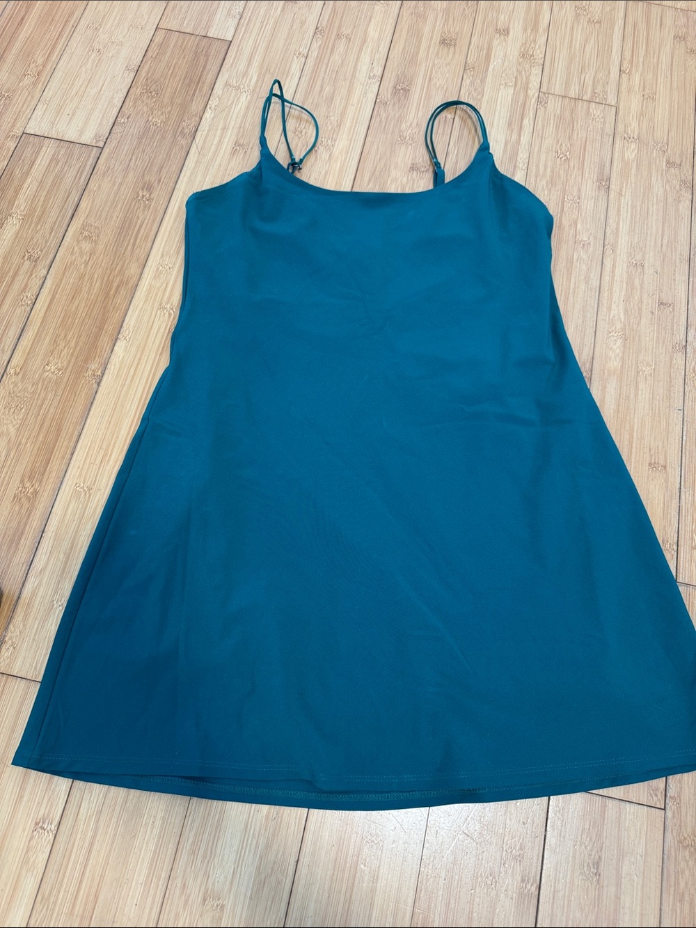 Abercrombie & Fitch Teal Mini Slip Dress